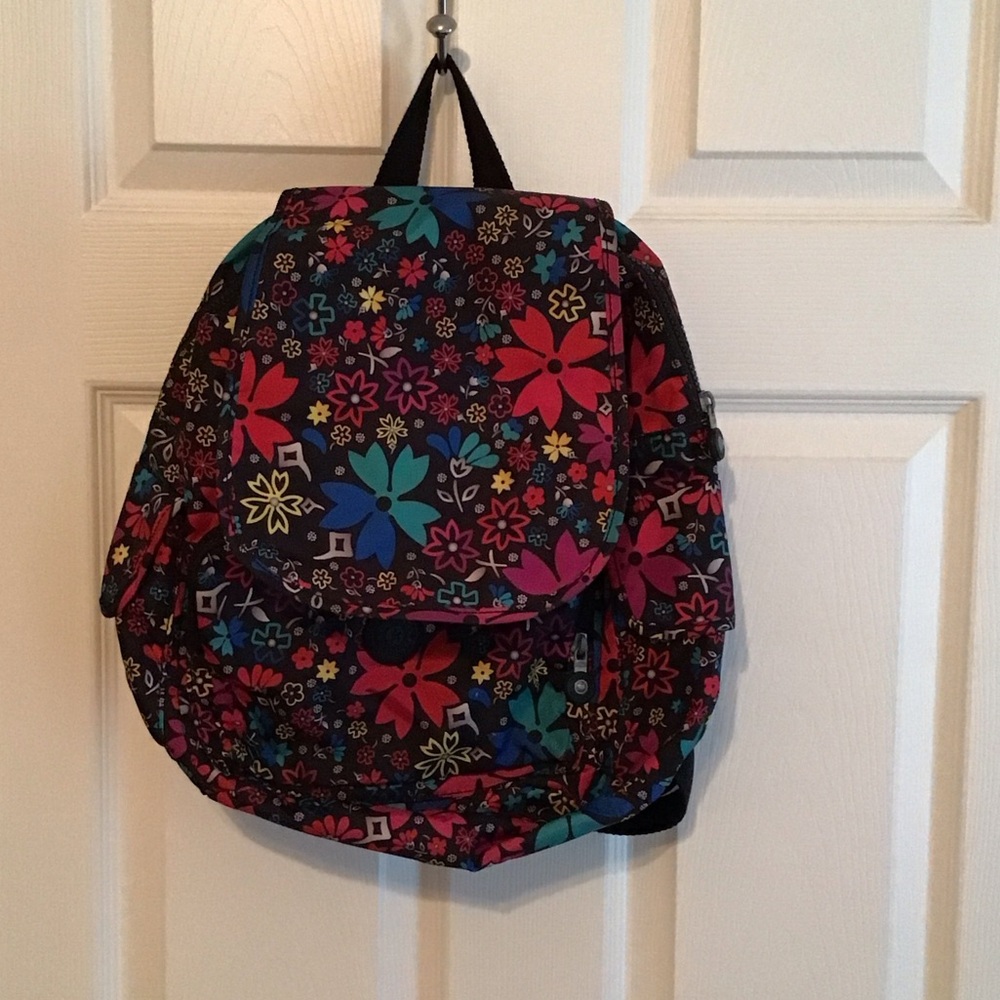 Kipling Floral Backpack - Multicolor - image 1
